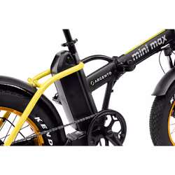 Argento e-Mobility MiniMax Noir, Jaune Aluminium Taille unique 20" 26 kg Lithium-Ion (Li-Ion) - Vue supplémentaire 10