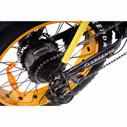 Argento e-Mobility MiniMax Noir, Jaune Aluminium Taille unique 20" 26 kg Lithium-Ion (Li-Ion) - Vue supplémentaire 11
