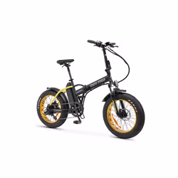 Argento e-Mobility MiniMax Noir, Jaune Aluminium Taille unique 20" 26 kg Lithium-Ion (Li-Ion)