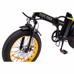Argento e-Mobility MiniMax Noir, Jaune Aluminium Taille unique 20" 26 kg Lithium-Ion (Li-Ion) - Vue supplémentaire 9
