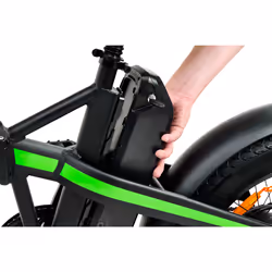 Argento e-Mobility Mini Mad Noir, Vert Aluminium Taille unique 20" 24 kg Lithium-Ion (Li-Ion) - Vue supplémentaire 26
