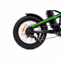 Argento e-Mobility Mini Mad Noir, Vert Aluminium Taille unique 20" 24 kg Lithium-Ion (Li-Ion) - Vue supplémentaire 8