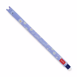 Stylo gel effaçable - LEGAMI - Hippopotame - Encre thermosensible - Pointe 07 mm - Violet