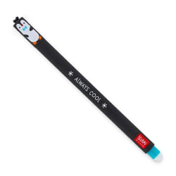 Stylo effaçable LEGAMI Pingouin pointe moyenne 07mm encre gel turquoise