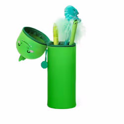 Legami VKA0013 Trousse à crayons Silicone Vert