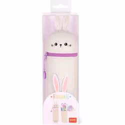 Trousse en Silicone Souple 2-en-1 - Kawaii - Rose