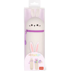 Trousse en Silicone Souple 2-en-1 - Kawaii - Rose