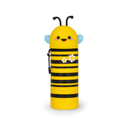 Legami Trousse en Silicone Souple 2-en-1 - Kawaii, Bee