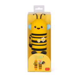 Legami Trousse en Silicone Souple 2-en-1 - Kawaii, Bee - Vue supplémentaire 6