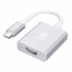 UNICO AD1848, 0,175 m, USB Type-C, HDMI, Mâle, Femelle, Droit