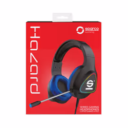 Sparco SPHEADPHONEPRO Noir, Bleu