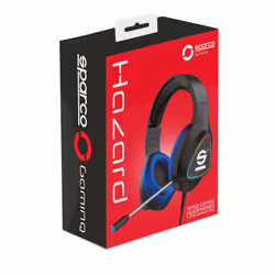 Sparco SPHEADPHONEPRO Noir, Bleu