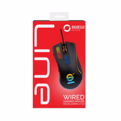 Sparco SPMOUSEPRO souris Droitier USB Type-A 7200 DPI