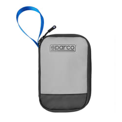 Sparco SPORGANIZERM pochette de protection de téléphone portable Étui Polyester, Polyuréthane Noir, Gris