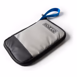 Sparco SPORGANIZERM pochette de protection de téléphone portable Étui Polyester, Polyuréthane Noir, Gris