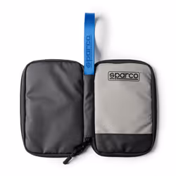 Sparco SPORGANIZERM pochette de protection de téléphone portable Étui Polyester, Polyuréthane Noir, Gris - Vue supplémentaire 6