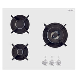 Airlux AV635HWH plaque Blanc Intégré Gaz 3 zone(s)