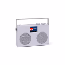 RLine SoundDAB Two, Portable, Analogique et numérique, DAB+, FM, 7,11 cm (2.8"), Blanc, Monochromatique