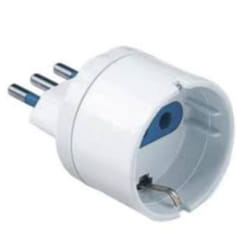 Redline RDL5914 adaptateur prise d'alimentation Type L (IT) Blanc