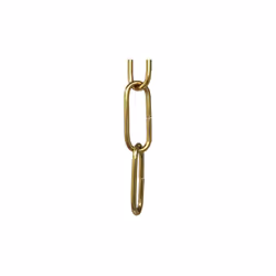 Chaine ge'noise DIY no12 - sac 1,6 mm - laitonne' longueur 25 m en acier bas carbone