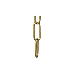 Bierre Store - Chaine ge'noise diy no12 - sac 1,6 mm - laitonne' longueur 25 m en acier bas carbone