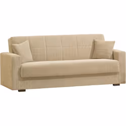 Description générale Ce canapé conteneur Pinto 3 places est un meuble moderne en tissu rembourré, idéal pour votre salon ou v ...