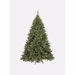 Dmora - Sapin de Noël Stoccolma Sapin artificiel extra épais Sapin effet PVC 464 branches hauteur 150 cm