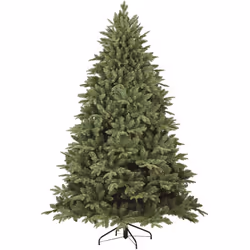 ARBRE DE NOËL TRENTO - Sapin de Noël extra-épais de qualité supérieure en PE + PVC durable avec 850 branches, Hauteur 150 cm. ...