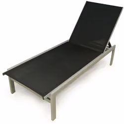 Chaise longue pliante confortable, pratique à utiliser dans n'importe quel environnement extérieur et également adaptée aux s ...