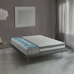 Matelas simple Odessa 190x90h27 cm Blanc