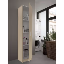 Description générale Armoire à usages multiples Clearwater, armoire auxiliaire avec 1 porte, idéale pour le rangement de chau ...