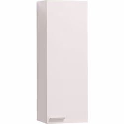 COLONNE DE SALLE DE BAINS TORRANCE - Meuble colonne pour salle de bain avec 1 porte, Armoire murale suspendue avec 1 étagère, ...