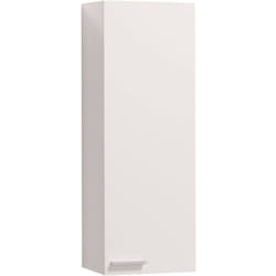Dmora - Colonne de salle de bains Torrance, Meuble colonne pour salle de bain avec 1 porte, Armoire murale suspendue avec 1 étagère, cm 30x25h85,
