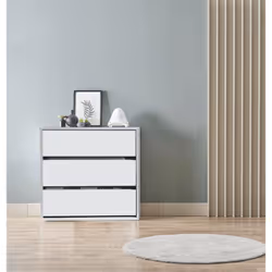 CHARIOT À TIROIRS NEWPORT - Commode avec 3 tiroirs, Commode basse pour armoire d'intérieur, Hebdomadaire moderne, cm 60x44h57 ...