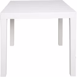 TABLE D'EXTÉRIEUR - Etagère fixe d'intérieur et d'extérieur, 100% Made in Italy, Cm 78x78h72, Blanc. STRUCTURE ET UTILISATION ...