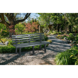Dmora - Banc d'extérieur, Made in Italy, 145x49x74 cm, Couleur verte, avec emballage renforcé