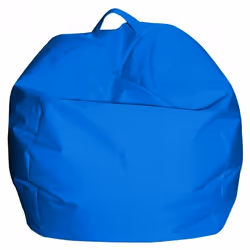 Dmora Pouf élégant couleur bleue Mesure 65 x 50 x 65 cm