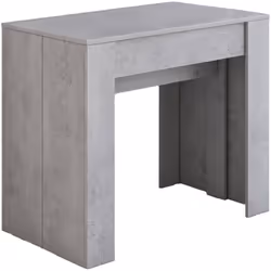 CONSOLE EXTENSIBLE - Table avec rallonges, Console polyvalente, Table à manger extensible jusqu'à 10 places, 51/237x90h78 cm, ...