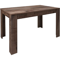 Table de salle à manger extensible, Made in Italy, Table moderne avec rallonges, Console extensible, 137 / 185x90h79 cm, Couleur érable, avec