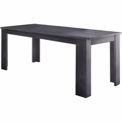 TABLE EXTENSIBLE - Console extensible jusqu'à 12 places, Console extensible 100% Made in Italy, 160/210x90h75 cm, Ardoise. ST ...