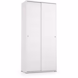 ARMOIRE 2 PORTES - Armoire avec 2 portes coulissantes et 4 étagères, Mobilier de chambre polyvalent moderne, 100% Made in Ita ...