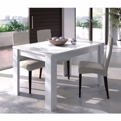 TABLE À RALLONGE DILICI - Console extensible pour salle à manger, Table de cuisine ouvrante avec rallonge, cm 140/190x90h78,  ...