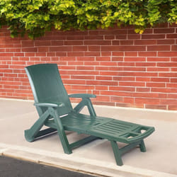 Lit pliant à roulettes, Made in Italy, 72 x 195 x 101 cm, couleur verte - Dmora