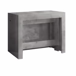 TABLE DE REPAS EXTENSIBLE : Console de salon élégante et pratique pouvant se transformer en table de repas élégante grâce à l ...