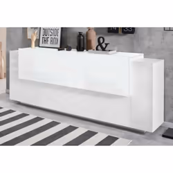 PLACARD DBAIAN - Buffet de cuisine avec 5 portes et 2 tiroirs, Buffet de salon, Buffet de cuisine, 100% Made in Italy, cm 220 ...