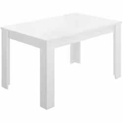 TABLE À RALLONGE - Table console avec rallonges, Table à manger polyvalente, Table de cuisine extensible, 190x90 h77 cm, Blan ...