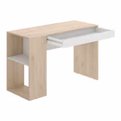 Dmora Dfalc Couleur chêne, Blanc