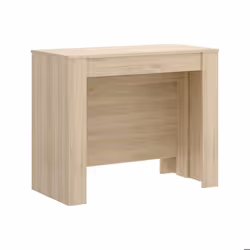 Table console à rallonge Dbiragh - Dmora - Melaminè - Chêne 239x90h77 cm