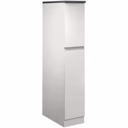 BUFFET DE CUISINE - Armoire polyvalente, Meuble de kitchenette, Support réfrigérateur multifonctionnel, 100% Made in Italy, 3 ...