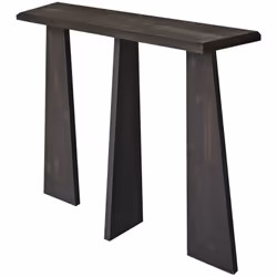 CONSOLE - Table polyvalente, Armoire de rangement, Bureau du couloir, 100x28 h83 cm, Anthracite. STRUCTURE ET UTILISATION - C ...